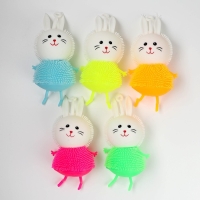 Антистресс сквиш мялка «Зайка», цвета МИКС, в шоубоксе Антистресс сквиш мялка «Зайка», цвета МИКС, в шоубоксе