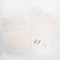 Набор для творчества &laquo;Новогодняя ночь&raquo;, 6 домиков из бумаги