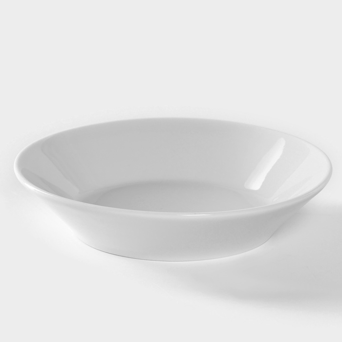 Блюдце фарфоровое &laquo;Бельё&raquo;, d=14 см, цвет белый