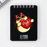 Подарочный набор &laquo;Котик&raquo;, карандаши 2 шт, ластики 2 шт, блокнот