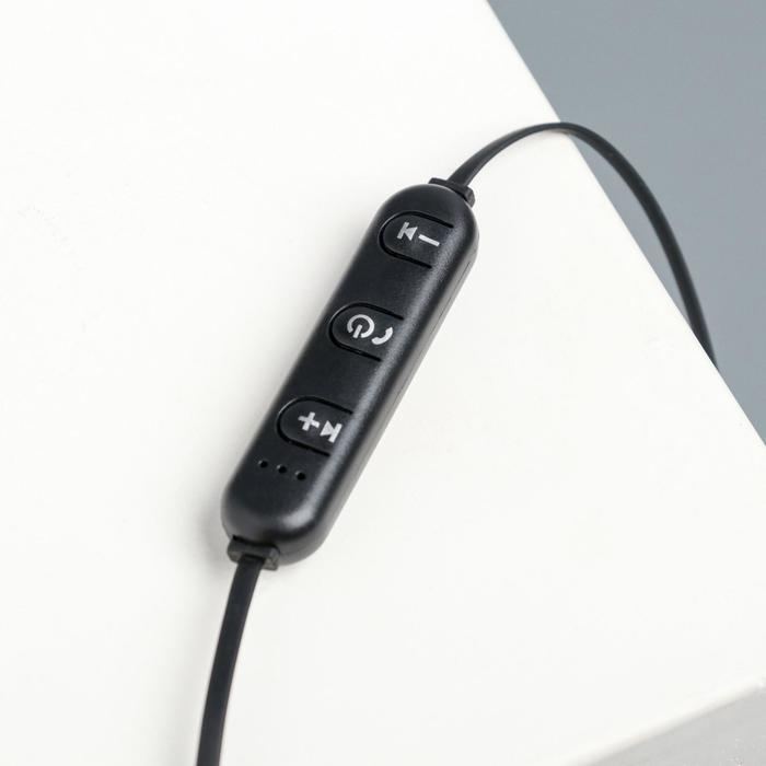 Беспроводные наушники на магните с микрофоном &laquo;Real man&raquo;, мод. I12 ,9 х 13,5 см.