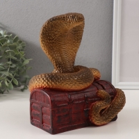 Копилка"КОБРА НА СУНДУКЕ "  20 х 17 х 12 см.