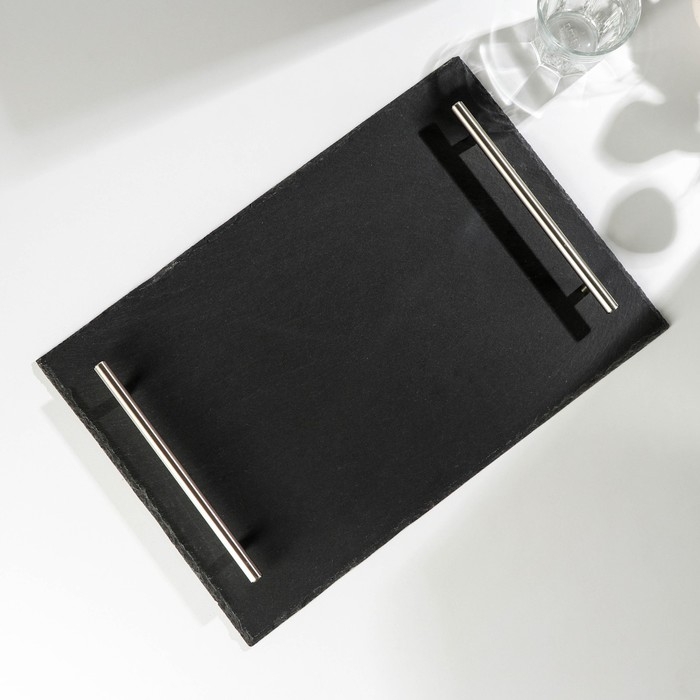 Поднос из сланца Magistro Valley, 45&times;30 см