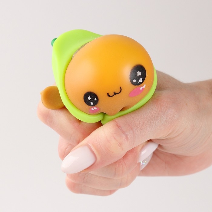 Антистресс сквиш мялка &laquo;Зверушки-фруктики&raquo;, в пакете