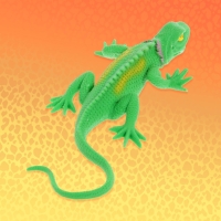 Фигурка животного тянущаяся «Ящерица», МИКС Фигурка животного тянущаяся «Ящерица», МИКС