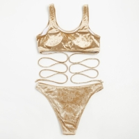 Купальник женский раздельный MINAKU, цвет бежевый размер 48 Купальник женский раздельный MINAKU, цвет бежевый размер 48