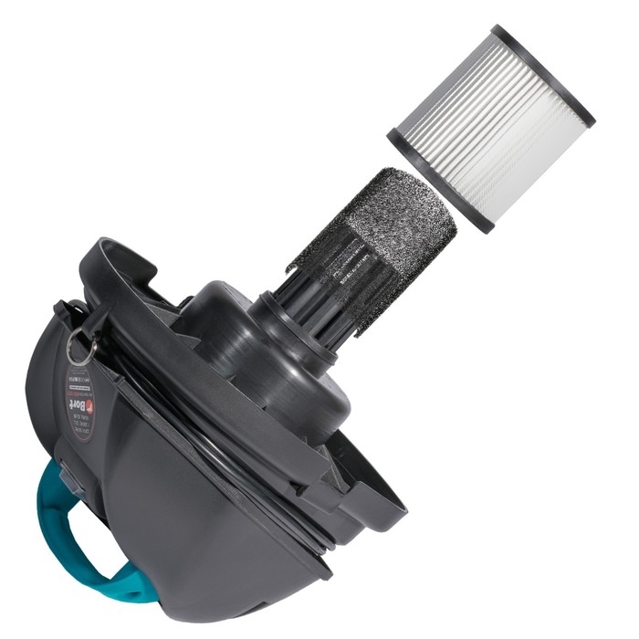 Пылесос строительный BORT BSS-1212, 1200 Вт, d=35 мм, 30 л/сек, сухая и влажная уборка