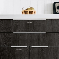 Ручка CAPPIO RT001CP, L=200,м/о 160, цвет матовый хром