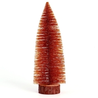 Новогодний декор &laquo;Ёлка в золотом цвете&raquo; с блёстками, 8 &times; 8 &times; 30 см