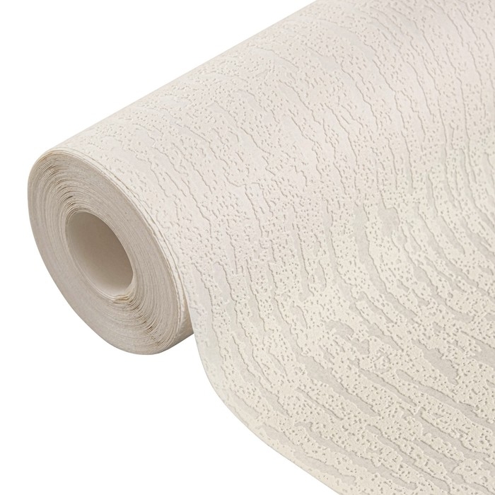 Обои виниловые на флизелиновой основе под покраску Обои виниловые на флизелиновой основе под покраску "Гомельобои", Кора, 1,06х10,05м