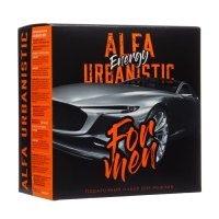 Подарочный набор косметики мужской"Alfa Urbanistic Energy": гель после бритья, 150 мл + гель-шампунь 2 в 1, 150 мл