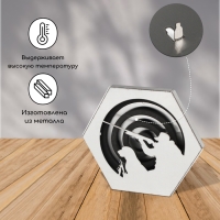 Подставка под спирали от комаров и благовоний, с крышкой, металл, &laquo;Охотник&raquo;, Greengo