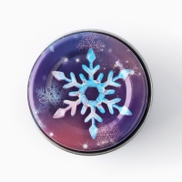 Свеча новогодняя в железной банке &laquo;Новый год: Для чудес&laquo;Новый год: аромат ваниль, 4.8 см