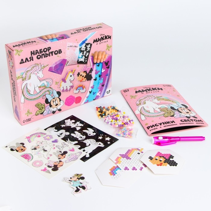 Набор для опытов 7 в 1 &laquo;Минни Маус: Единорог&raquo; , 7 опытов