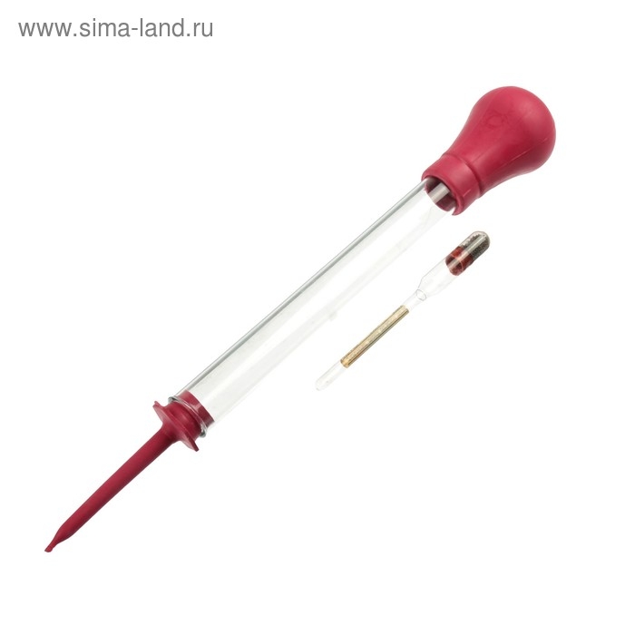 Ареометр пластиковый, красный Ареометр пластиковый, красный