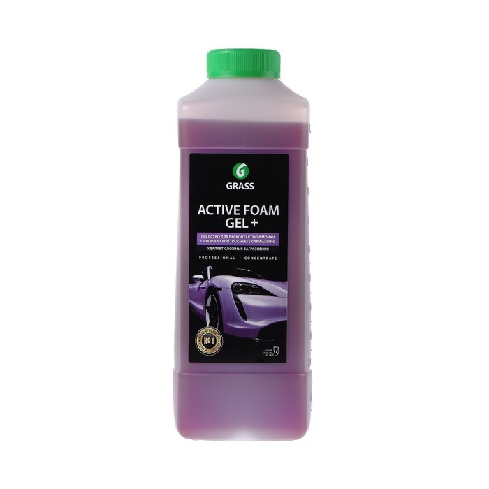 Бесконтактный шампунь Grass Gel+, 1:70-1:140, 1 л Бесконтактный шампунь Grass Gel+, 1:70-1:140, 1 л