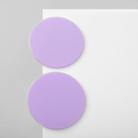 Серьги акрил &laquo;Атмосфера&raquo; соло, цвет сиреневый