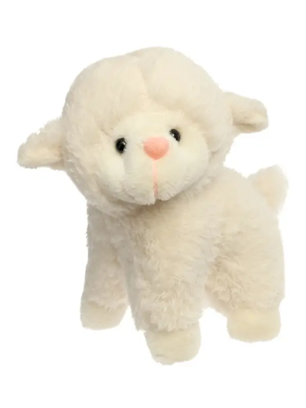 Мягкая игрушка "Барашек" цвет белый, 13 см