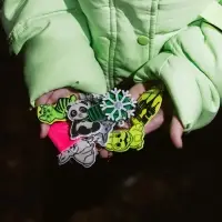 Светоотражающий элемент &laquo;Бульдог&raquo;, двусторонний, 3.6&times;5.7 см, МИКС