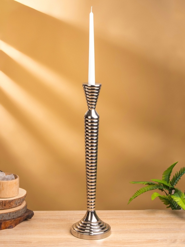 Подсвечник "Лайт" 13х13х46,5 см, алюминий