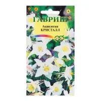 Семена Аквилегия "Кристалл", ц/п,  культурная, 0,05 г