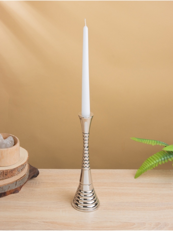 Подсвечник "Шампань" 8х8х27 см, алюминий