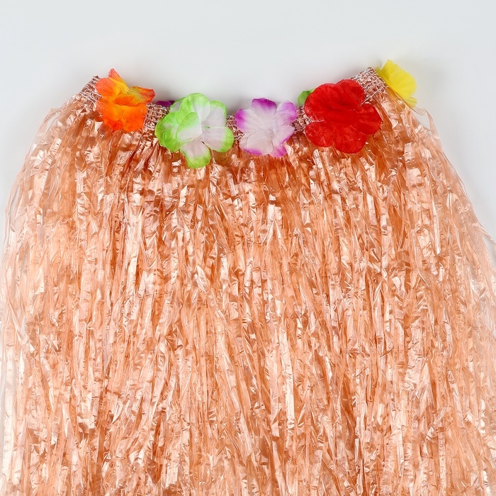 Гавайская юбка 80 см, золотой Гавайская юбка 80 см, золотой