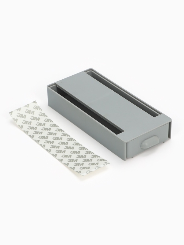 Скрытый потайной ящик, для хранения под стол, 20 х 9 х 4см, серый