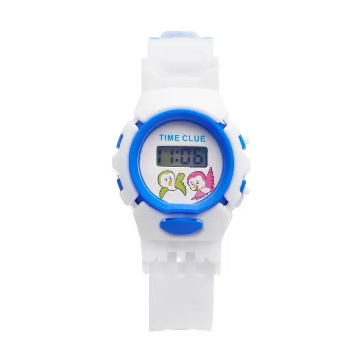 Часы наручные электронные, детские "Птенчик", ремешок силикон