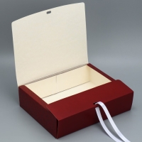 Коробка подарочная, упаковка, &laquo;Дорогому учителю&raquo;, 31 х 24.5 х 8 см