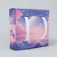 Коробка подарочная фигурная, упаковка, &laquo;Звёздочка&raquo;, 23.5 х 22 х 7 см