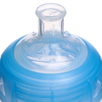 Поильник - непроливайка детский с мягким носиком, 300 мл., цвет голубой Поильник - непроливайка детский с мягким носиком, 300 мл., цвет голубой