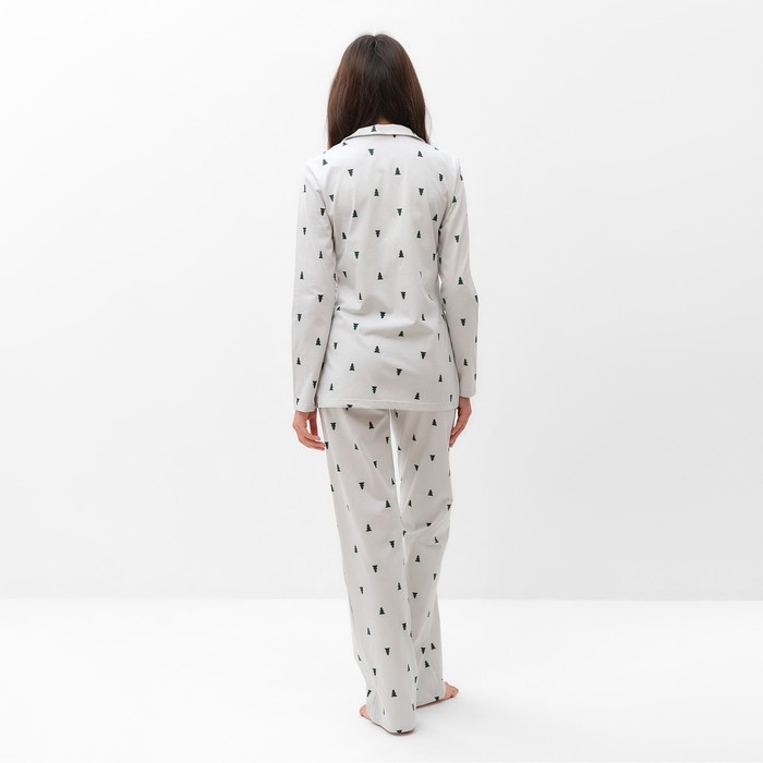 Пижама женская (рубашка и брюки) KAFTAN Пижама женская (рубашка и брюки) KAFTAN "Елки" р.52-54