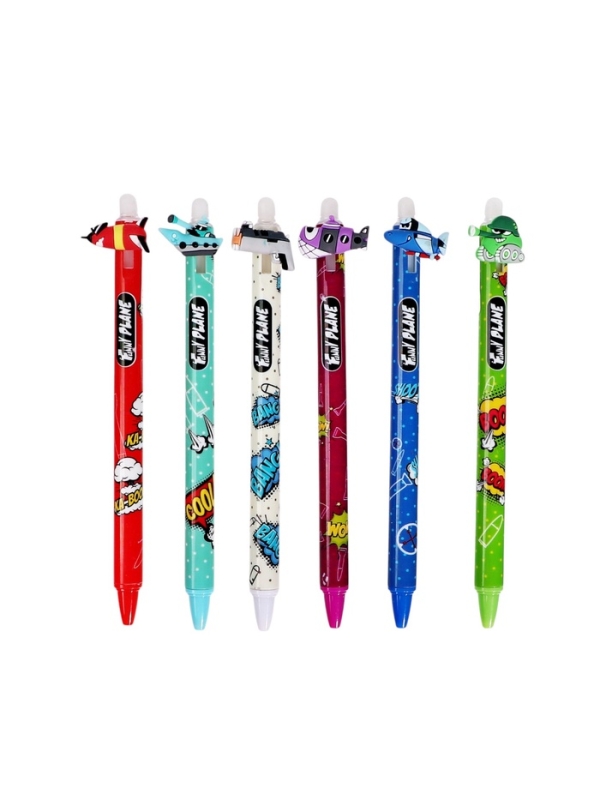 Ручка гелевая-прикол Транспорт МИКС