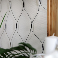 Гирлянда &laquo;Сеть&raquo; 2 &times; 2 м, IP20, тёмная нить, 224 LED, свечение синее, 8 режимов, 220 В