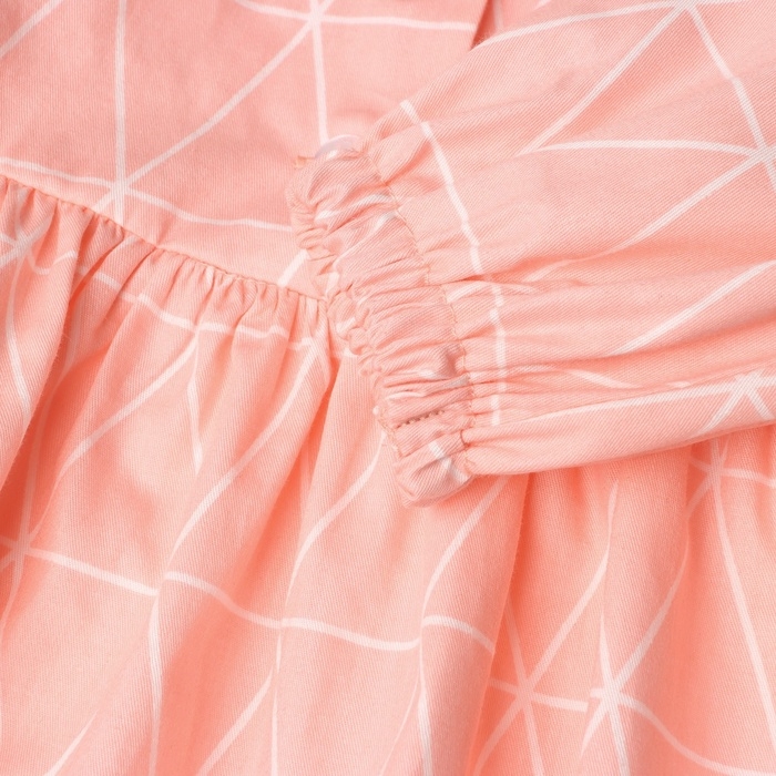 Платье детское с воротником KAFTAN Платье детское с воротником KAFTAN "Ромбик" р.34 (122-128 см)