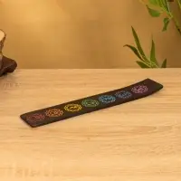 Подставка под благовония "7 чакр" 28,5х5 см, дерево