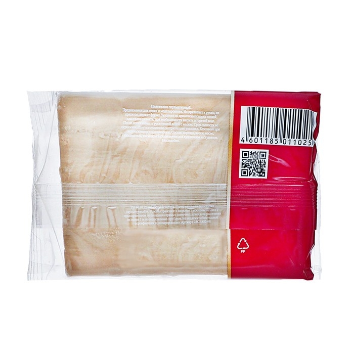 Пластилин скульптурный телесный, 300 г Пластилин скульптурный телесный, 300 г "Луч" De Luxe