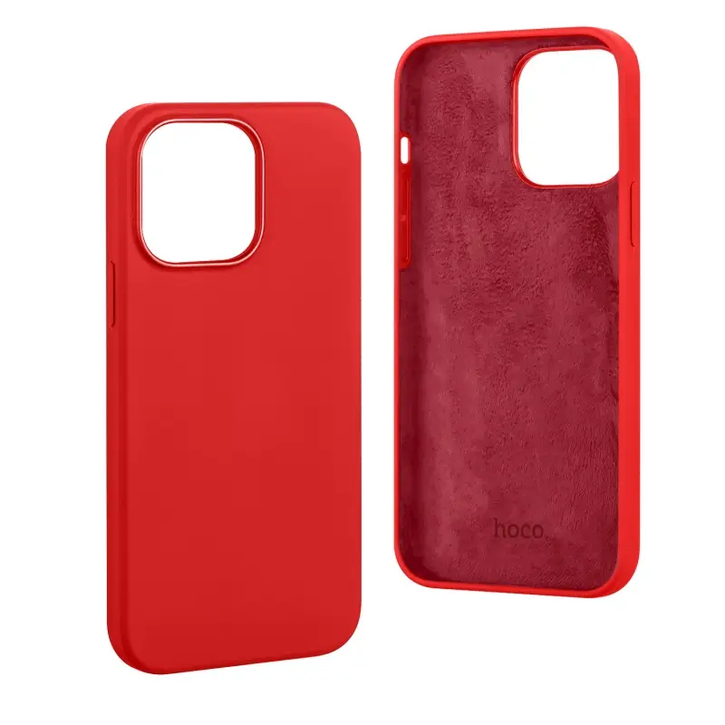 Чехол IPH 13 PRO (6.1) Pure series protective case HOCO Red