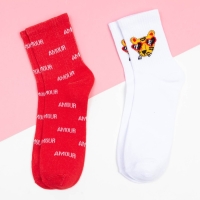 Набор женских носков KAFTAN Amour 2 пары, р-р 36-39 Набор женских носков KAFTAN Amour 2 пары, р-р 36-39