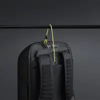 Рюкзак FlipPack, черный с зеленым