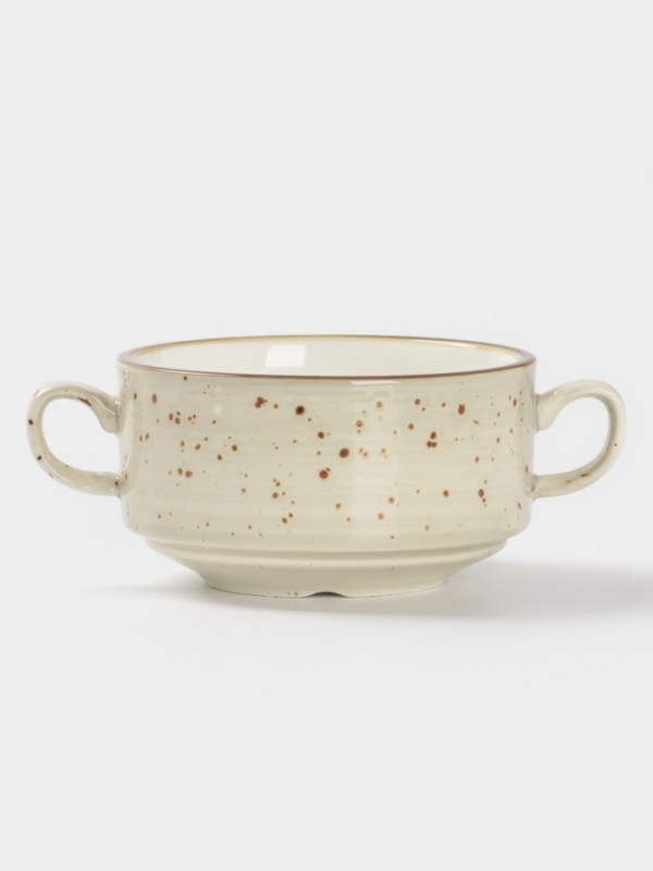 Супница с блюдцем Magistro "Mediterana" 14,8х10,3х5,8 см