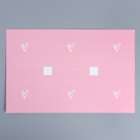 Коробка кондитерская для муссовых пирожных &laquo;Сердечки&raquo;, 27 х 17.8 х 6.5 см