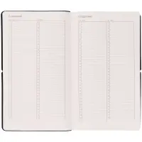 Ежедневник Nubuk, недатированный, бирюзовый