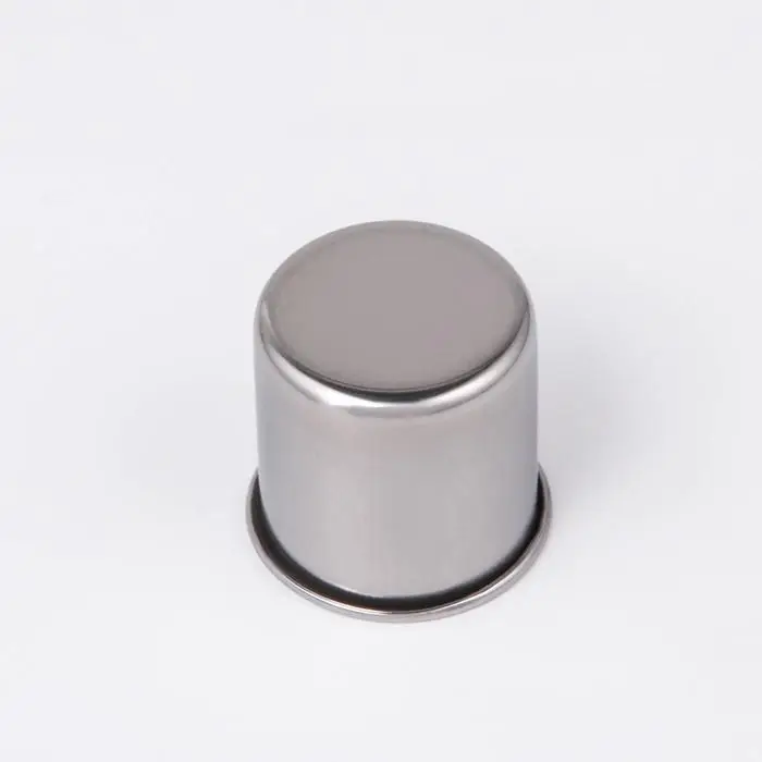 Стопка, 70 мл, 5&times;5&times;4.3 см, внутренний диаметр 4.5 см, нержавеющая сталь