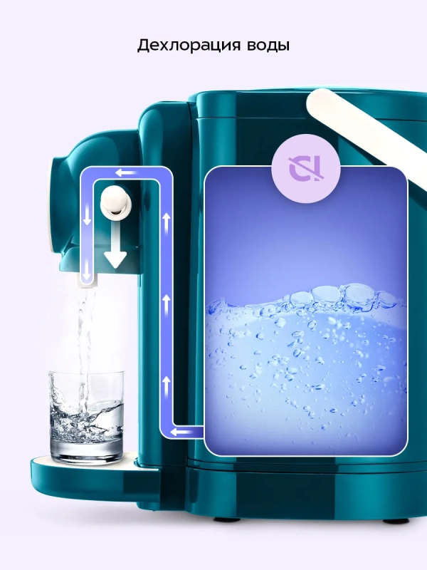 Термопот электрический КТ-2536 - 3.8 л - 1450 Вт