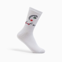 Носки женские, размер 23-25, цвет белый Носки женские, размер 23-25, цвет белый