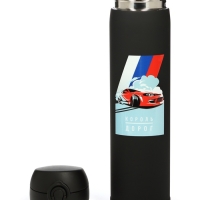 Термос &laquo;Мастер К. Король дорог&raquo;, 500 мл, чёрный