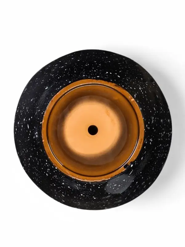 Горшок цветочный поддоном  8 л,  керамика, Гранит (М)