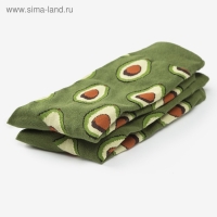 Носки MINAKU &laquo;Авокадо&raquo;, размер 36-39 (23-25 см)